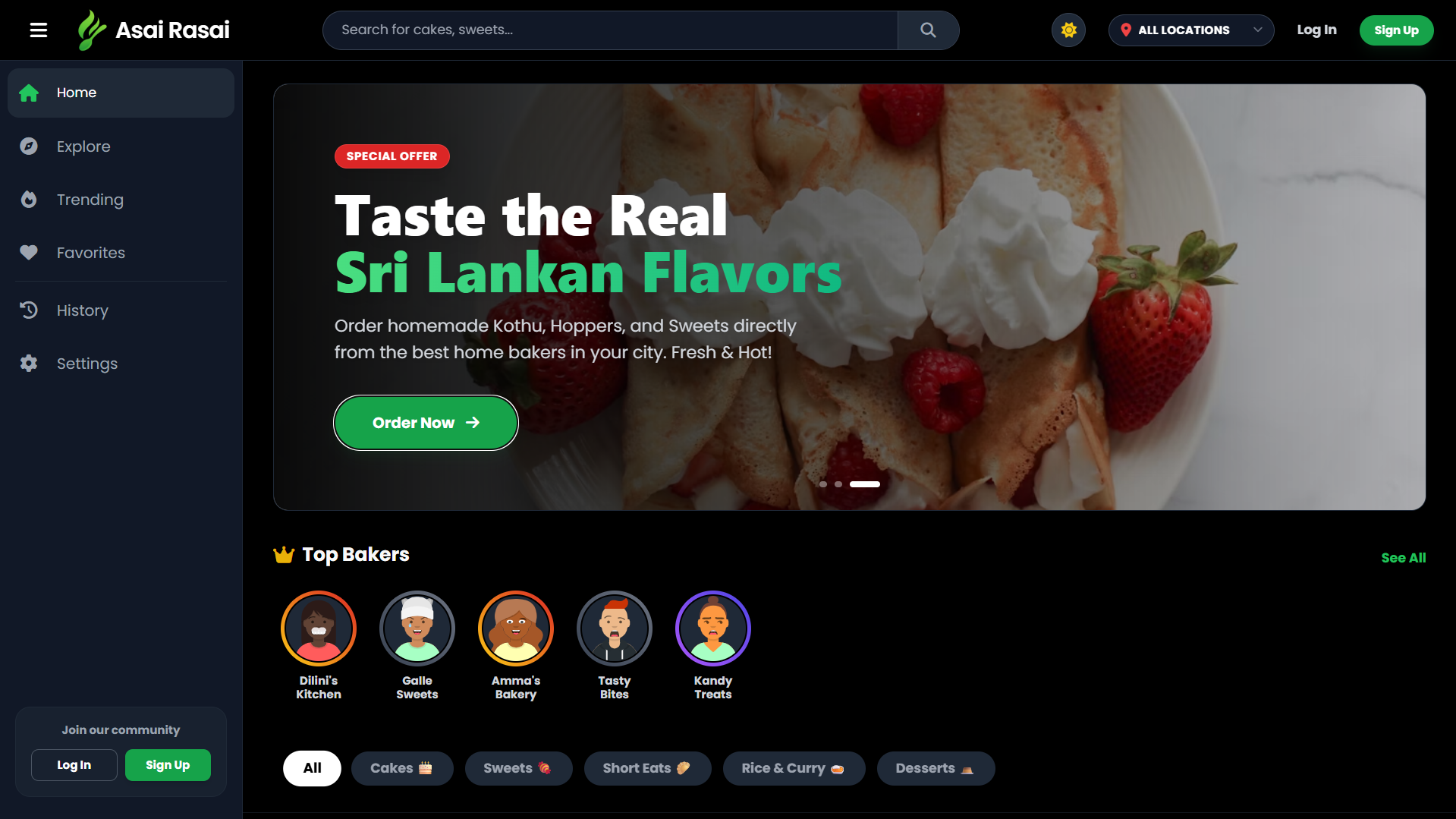 Restaurant Ordering Platform